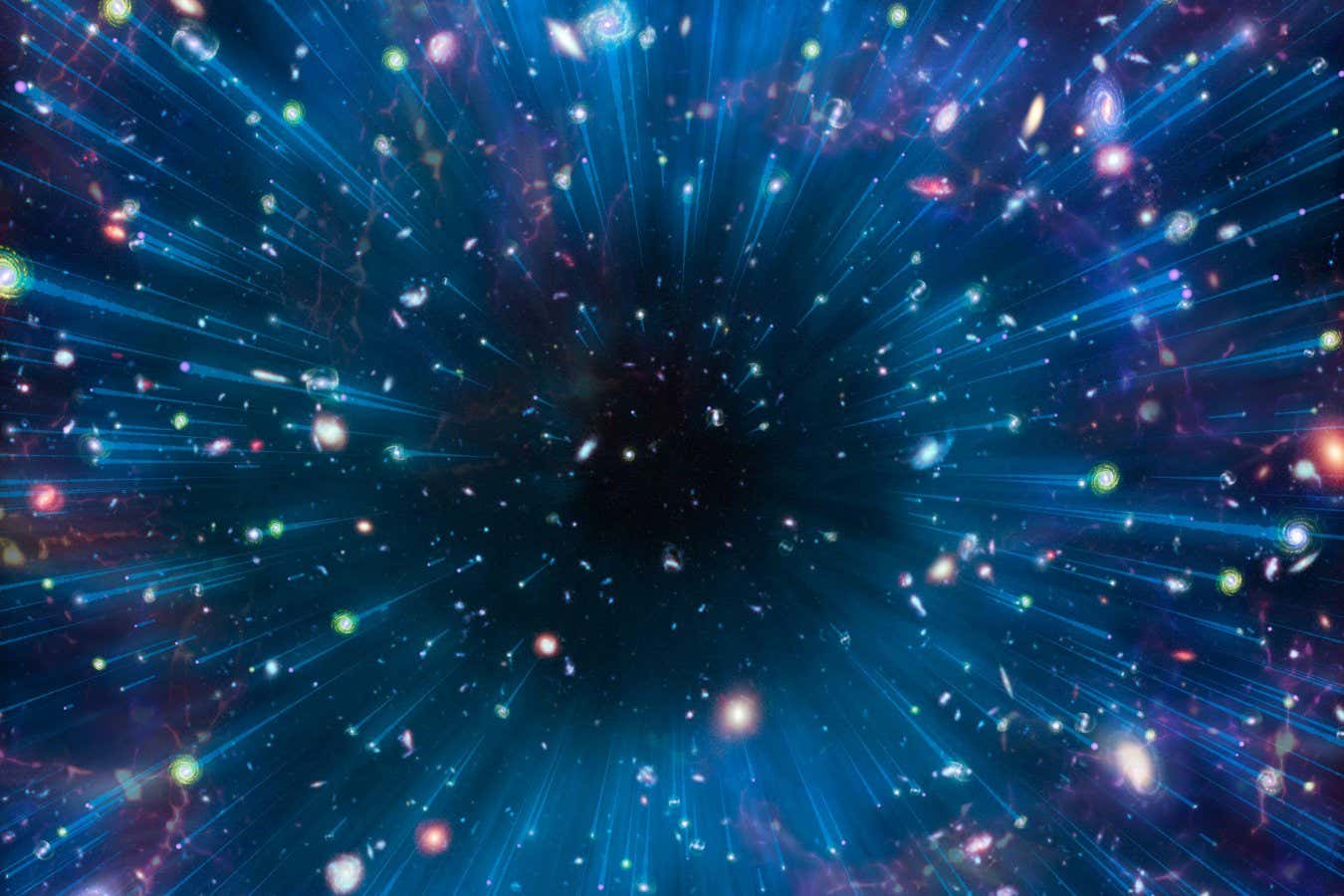 2T1GT7B Artwork of Accelerating Universe